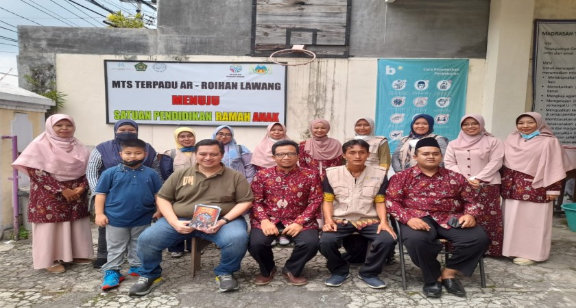 KUNJUNGAN SEKOLAH ALAM CITRA INSANI LAMONGAN KE MASTER AR-ROIHAN LAWANG