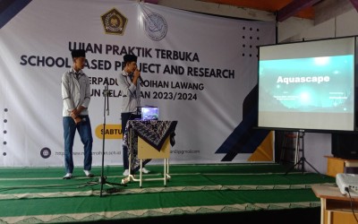 UJIAN PRAKTIK TERBUKA SCHOOL BASED PROJECT AND RESEARCH MTS TERPADU AR ROIHAN: TUMBUHKAN KREATIVITAS DAN KEMAMPUAN BERPIKIR KRITIS PESERTA DIDIK