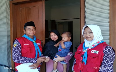 Sosialisasi Bahaya Nyamuk DBD di Desa Sumbersuko: Kolaborasi PMR MTs Terpadu Ar Roihan  dan Puskesmas Lawang