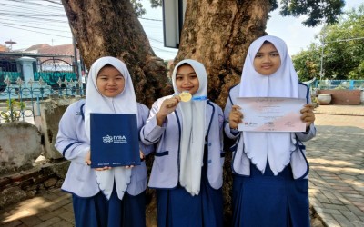 Tim KTI MTs Terpadu Ar Roihan Lawang  Raih Silver Medal di Ajang Nasional WICE 2025