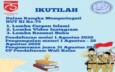 MTs. Terpadu Ar-Roihan Selenggarakan Lomba-lomba Agustusan secara Daring